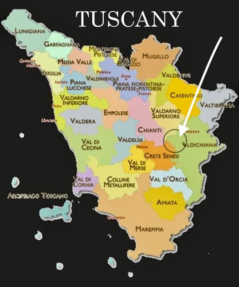 Casa Vasari Tuscany * Lucignano